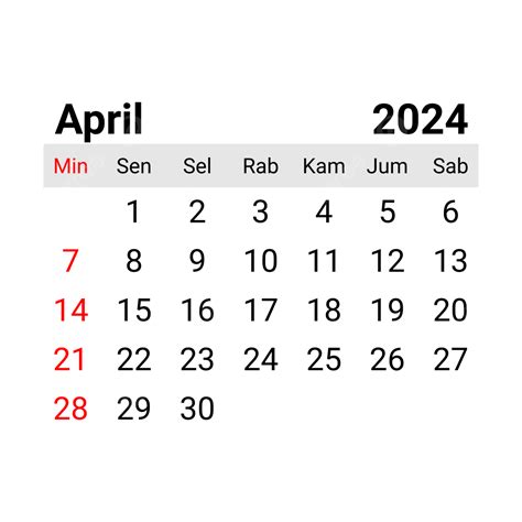 kalender 2024 per bulan pdf